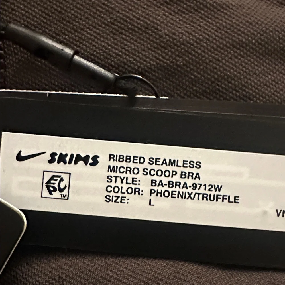 Skims Nike Ribbed Seamless‎ Micro Scoop Bra